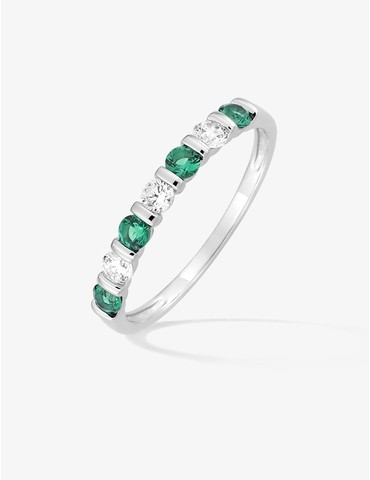 Bague en argent 925 ‰...