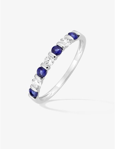 Bague en argent 925 ‰...