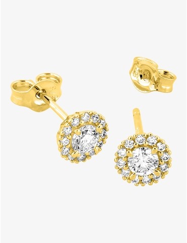 Boucles d'oreilles clou or...
