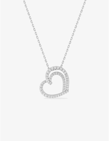 Collier en argent 925‰ cœur...