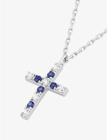 Collier en argent gris...