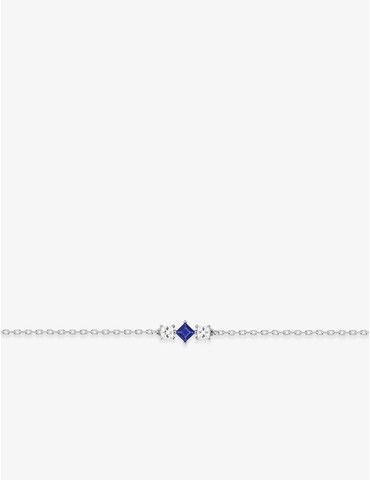 Bracelet en argent gris...