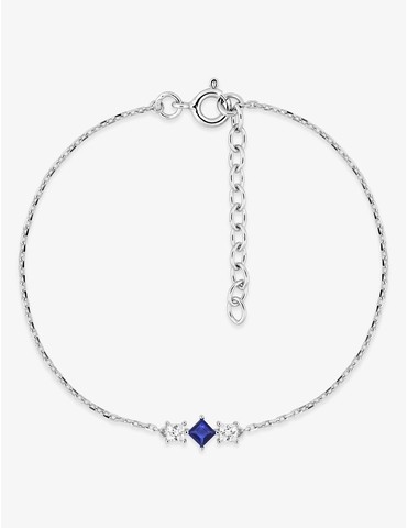 Bracelet en argent gris...