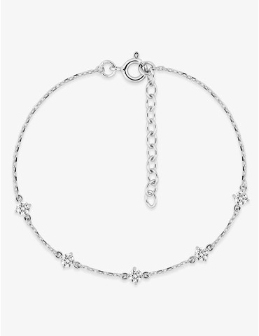 Bracelet en argent gris...