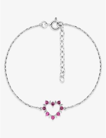 Bracelet en argent gris...