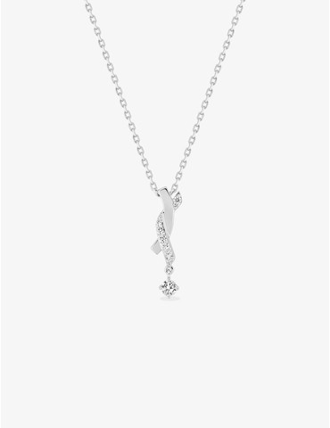 Collier en argent gris...