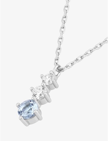 Collier en argent gris...