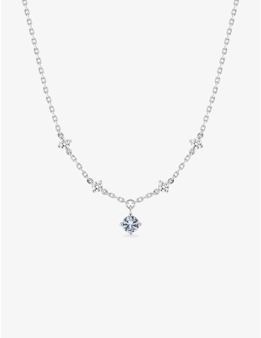 Collier en argent gris...