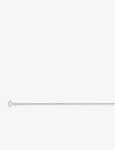 Collier chaîne corde argent...