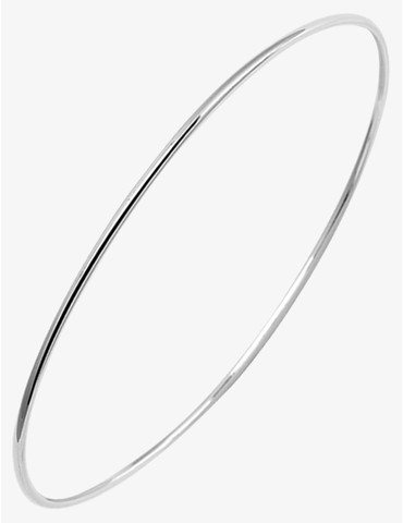 Jonc argent 925 ‰ rhodié...
