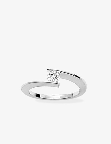 Bague argent 925 ‰ rhodié...