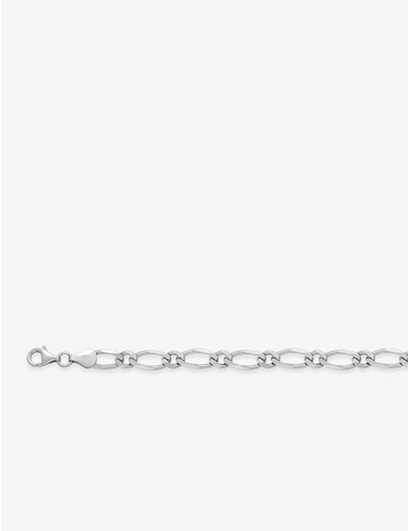 Collier chaîne alternée en...