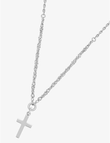 Collier croix en argent 925...
