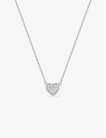 Collier cœur en argent 925...