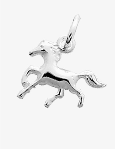 Pendentif cheval, argent...