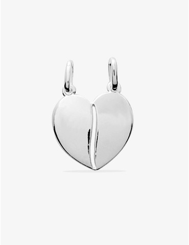 Pendentif cœur sécable en...