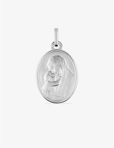 Médaille vierge en argent...