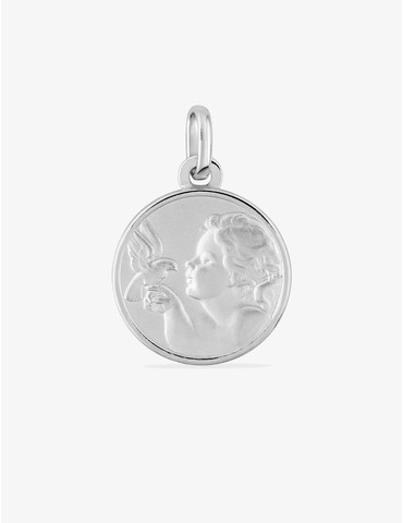 Médaille enfant et colombe...