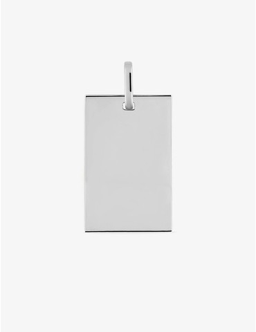 Pendentif plaque GI en...
