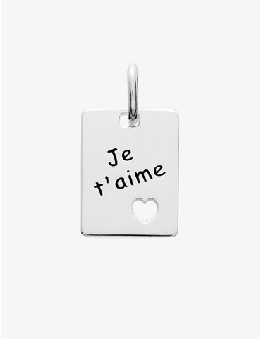 Pendentif rectangle à...