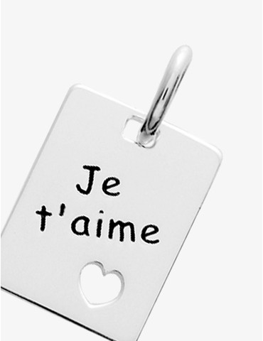 Pendentif rectangle à...