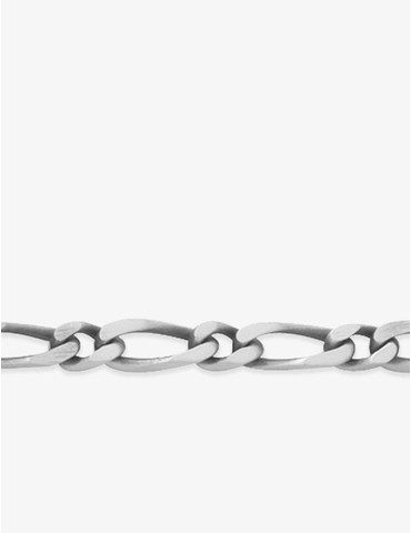 Collier chaîne alternée 1+1...