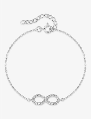 Bracelet motif infini en...
