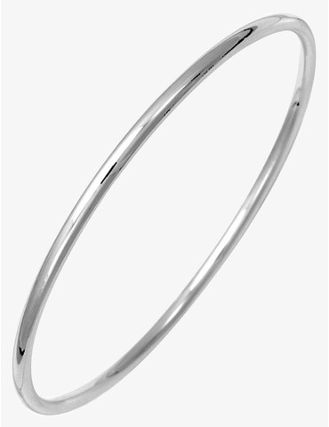 Jonc en argent 925 ‰ rhodié