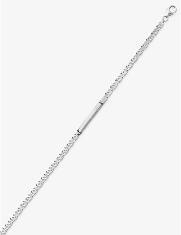 Bracelet identité en argent...
