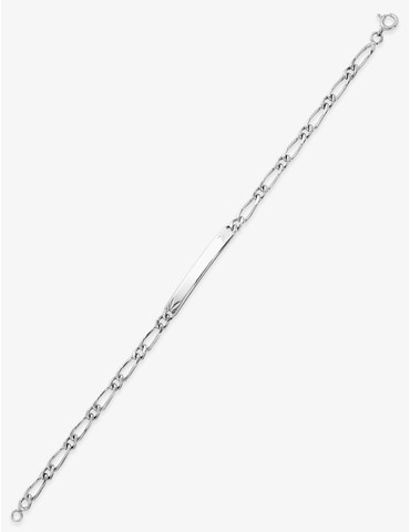 Bracelet identité en argent...