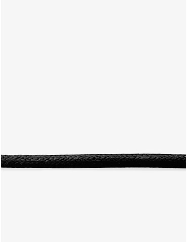Collier cordon noir et...