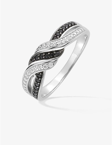 Bague en argent 925 ‰...