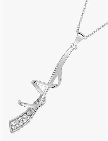 Collier pendentif en argent...