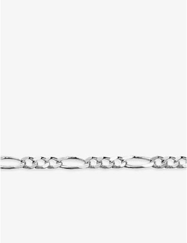 Collier chaîne alternée 1+3...