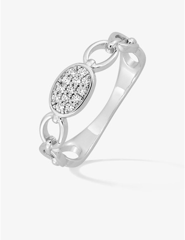 Bague en argent 925 ‰...