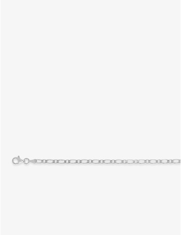 Collier chaîne alternée 1+1...