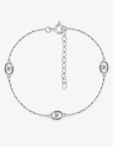 Bracelet en argent 925 ‰...