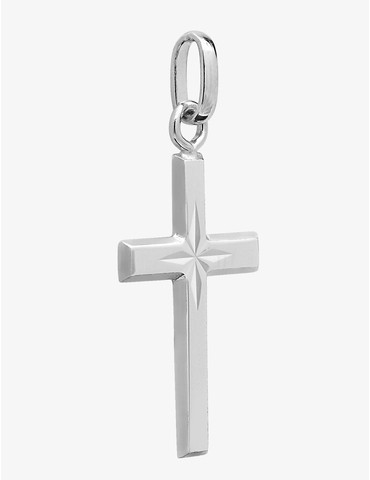 Pendentif croix en argent...