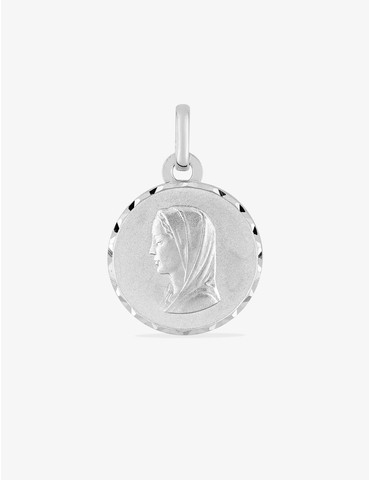 Médaille ronde Vierge en...