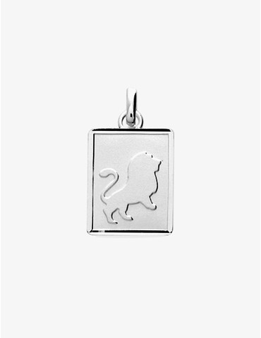 Pendentif Zodiaque Lion en...