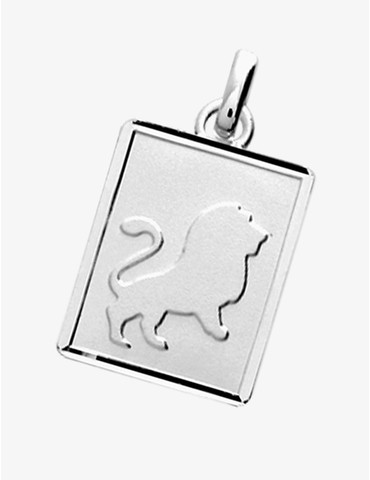 Pendentif Zodiaque Lion en...
