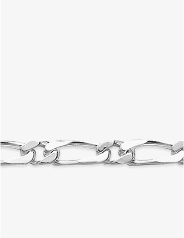 Collier chaîne alternée 1+1...