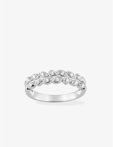Bague fantaisie en argent...