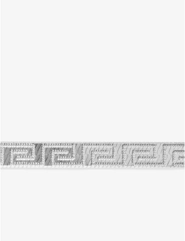Collier herrigbone gravé en...