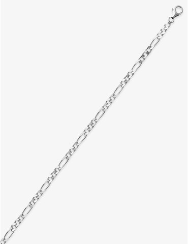 Bracelet chaîne alternée en...