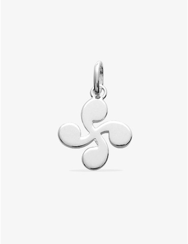 Pendentif croix basque en...