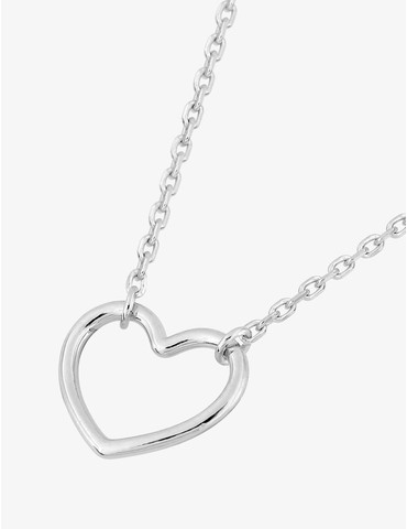 Collier cœur en argent 925‰...