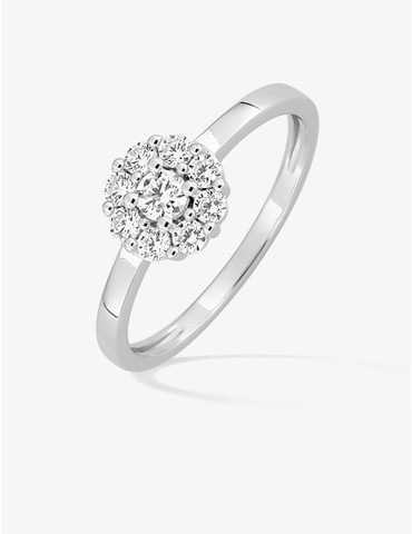 Bague argent 925 ‰ rhodié...