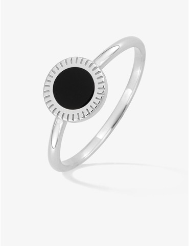 Bague argent 925 ‰ rhodié...