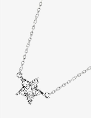 Collier argent 925 ‰ rhodié...